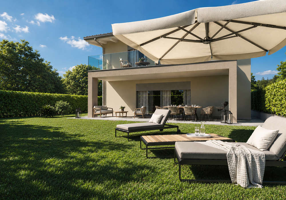 Villa vista lago